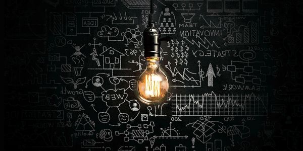 Lightbulb for the core value: Innovate