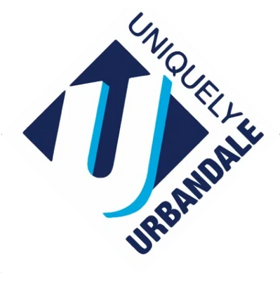 Logo for the Urbandale & Windsor Heights Chamber of Commerce. Also the city's logo. 1st IFHR chamber