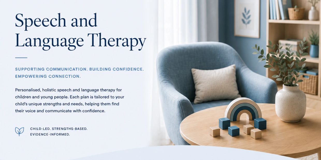 Speech and Language Therapy promoting confidence and communication.
