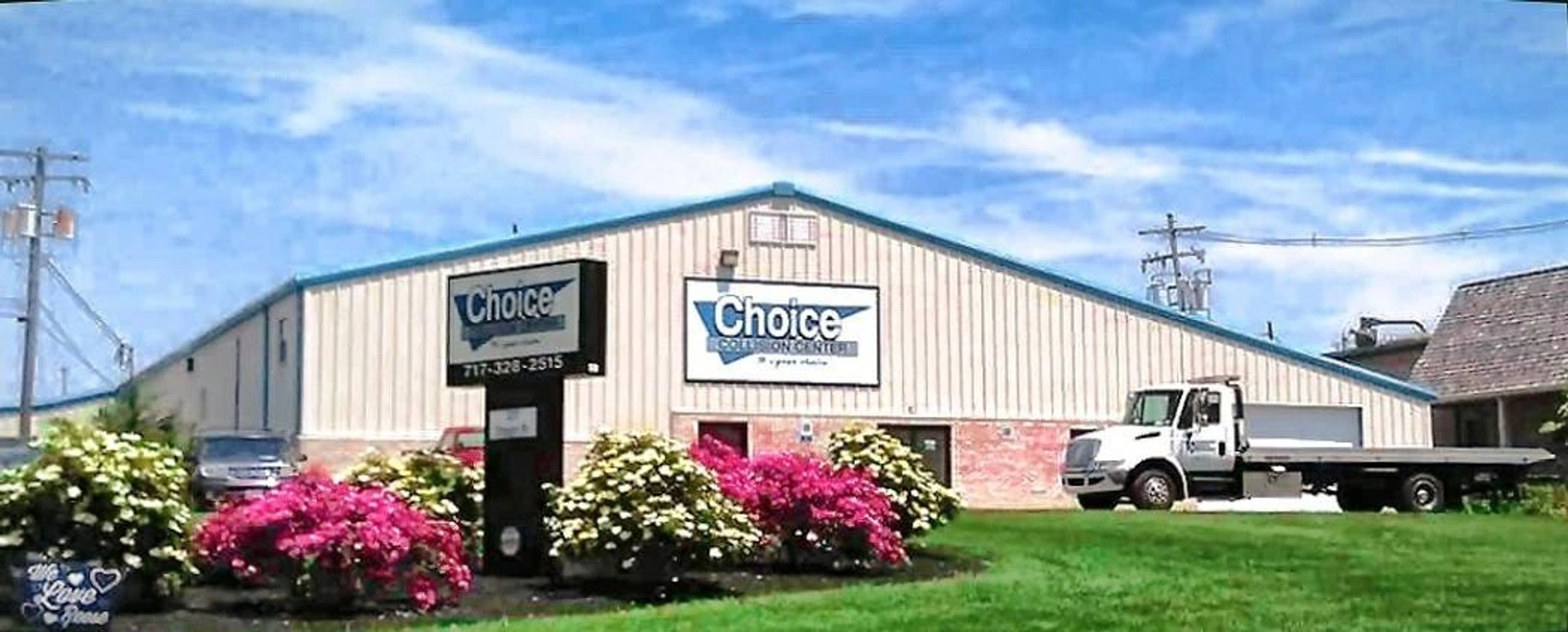 Choice Collision Center Building, Mercersburg, Pennsylvania