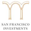 Logo with two arches and text 'San Francisco Investments'.
