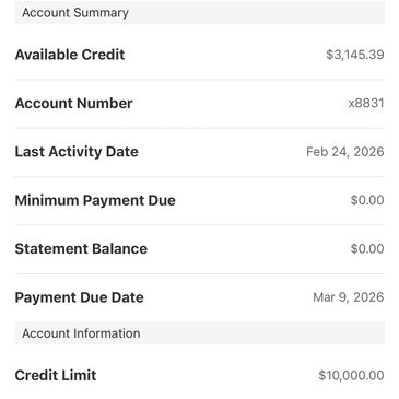 I should have plenty of available balance. I can’t even get a $200 enterprise rental card.