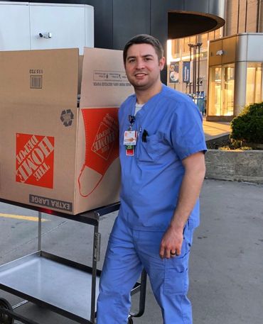 Le Culture provided free meals to our frontline workers at Detroit Receiving Hospital.