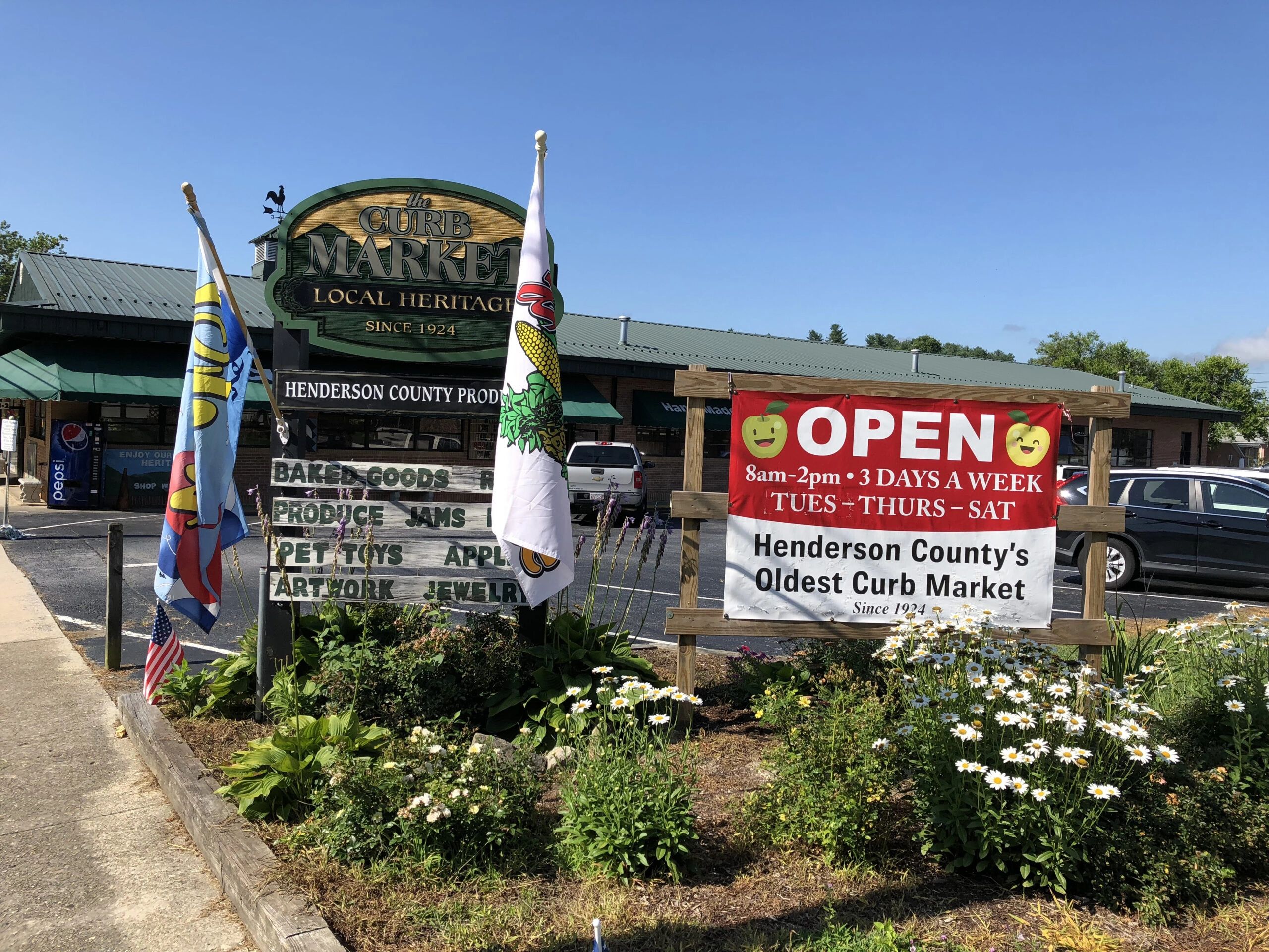 Henderson County Curb Market in Hendersonville, North Carolina