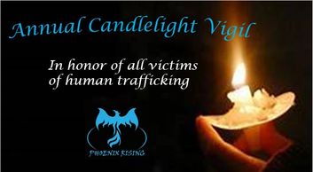 Phoenix Rising Annual Candlelight Vigil for Human Trafficking Victims, Awareness, Bowling Green, KY