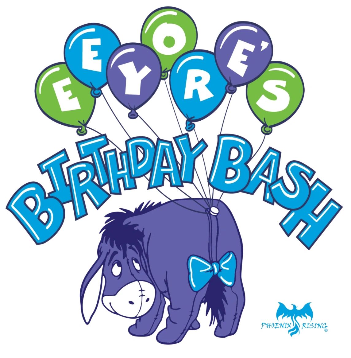 Eyeore birthday bash phoenix rising bowling green community event fun lampkin park all ages