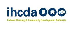 Logo for Indiana Housing & Community Development Authority.