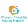 Logo of Women's Affordable Housing Network with colorful shapes and a house symbol.
