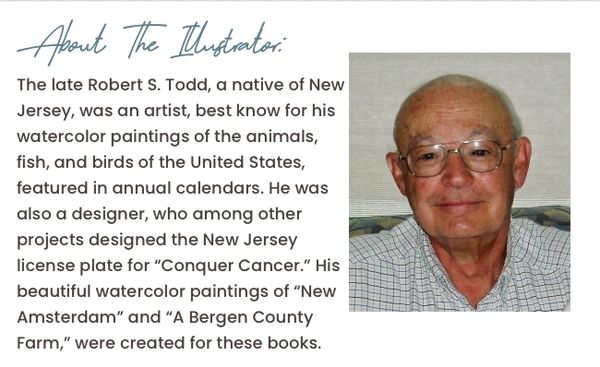 Portrait of Robert S. Todd, a watercolor artist from New Jersey.