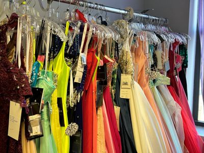 Hundreds of dresses in stock!