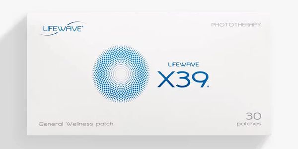 Lifewave X39 wellness patch box with 30 patches.
