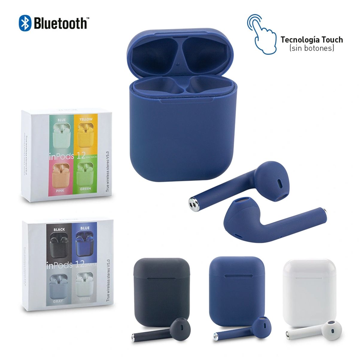 Auriculares I12 Instrucciones I12 Tws EspaÃ±ol Bluetooth Stereo