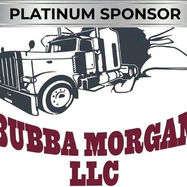Logo of Bubba Morgan LLC with a truck and sponsor title.