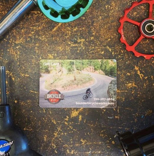 Bike shop gift card