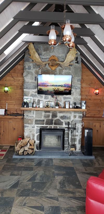 Chalet à louer île d'Orléans
Foyer de pierre