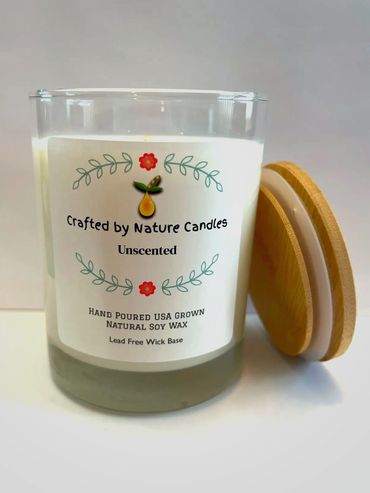 Natural USA Grown Hand Poured Phthalate Free Luxury Soy Wax naturally scented Candle