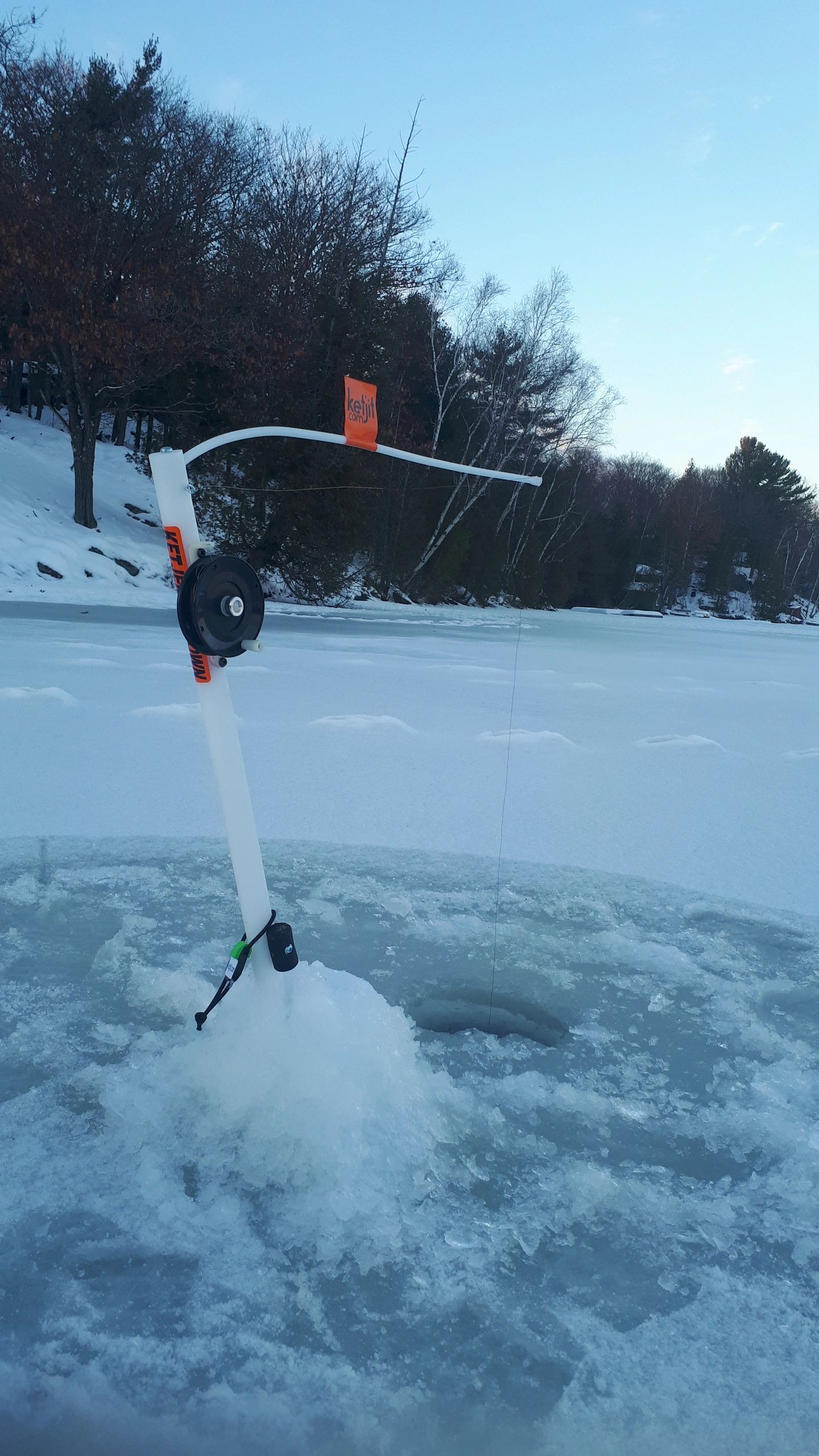 Ice fishing gear - Ice Fishing Rods, Tip Ups and Tip Downs
