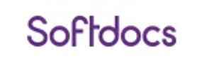 Softdocs logo in purple text on white background.