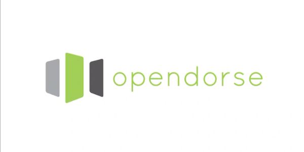 Opendorse logo with green and gray elements.