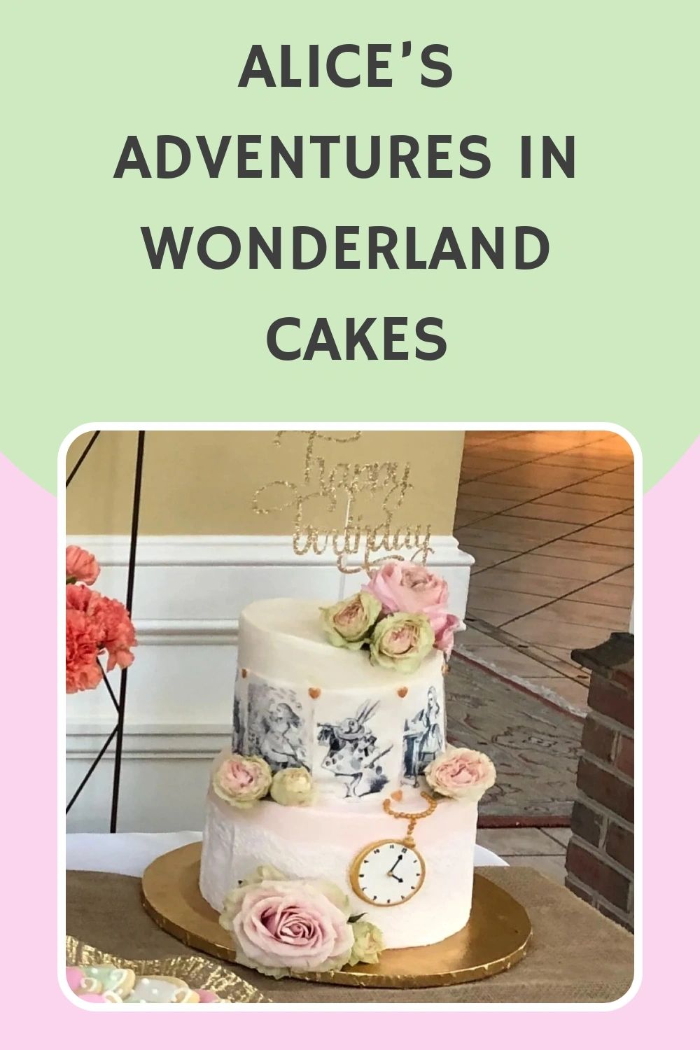 Fantastical Alice in Wonderland Cake | Anges de Sucre
