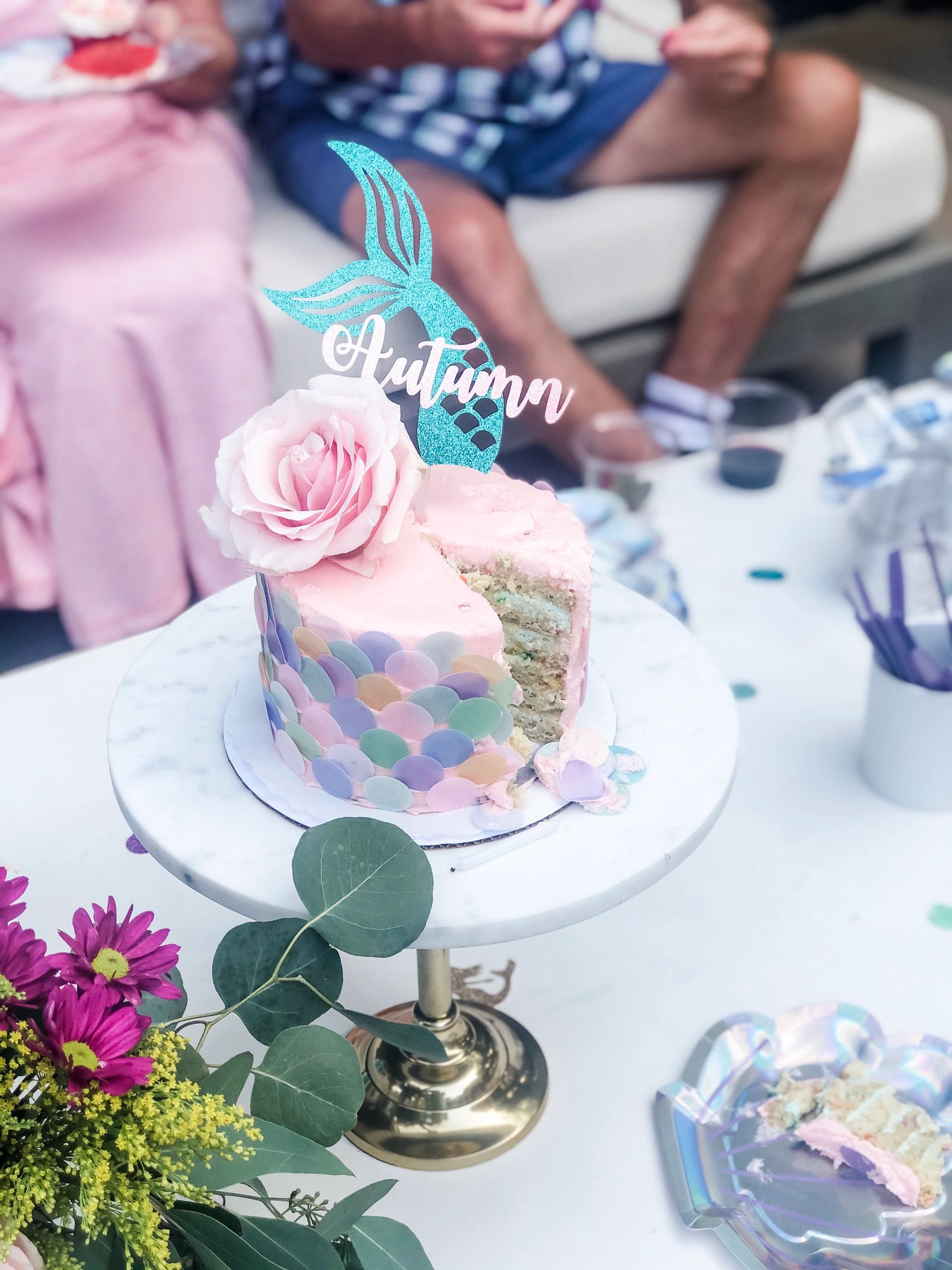 Decorations Cake Toppers Mermaid Theme Cake Decoration Mermaid Scales Edible High Quality Icing Sheets Cake Toppers