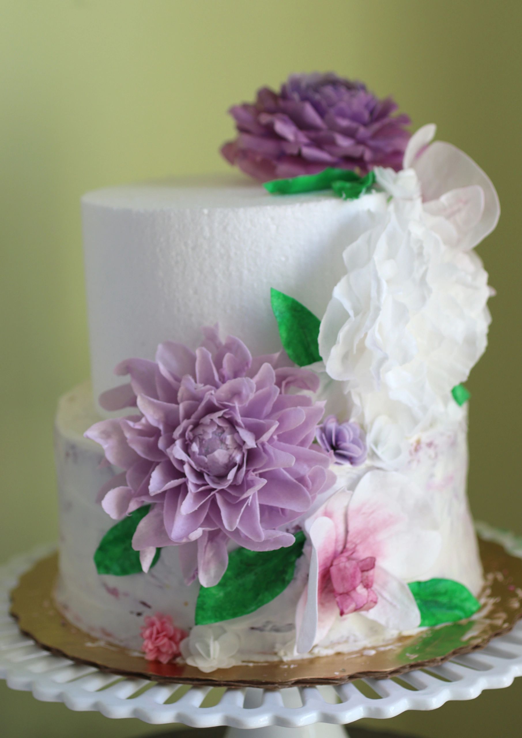 How to make Wafer Paper Cake Decorations - Balls / Wedges / Spheres -  Modern Wedding Cake Design | Wafer paper cake, Paper cake, Fondant cake  designs