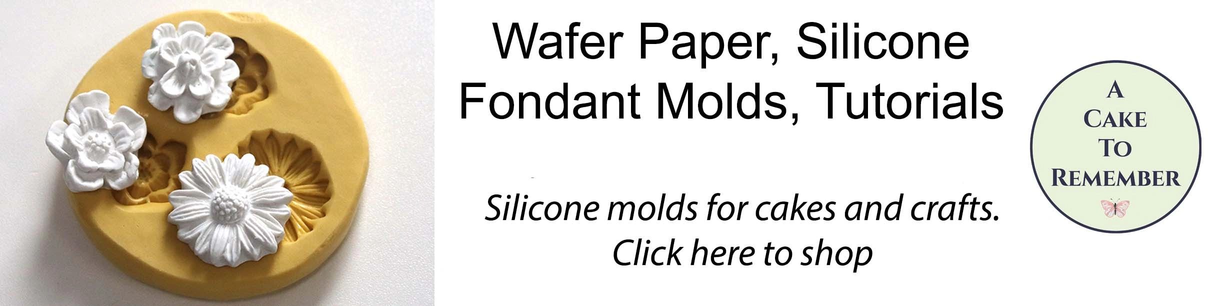 Silicone Fondant Molds - How to Use Correctly