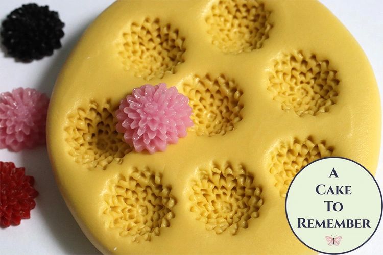 Chrysanthemum Round Soap Mold For Sale