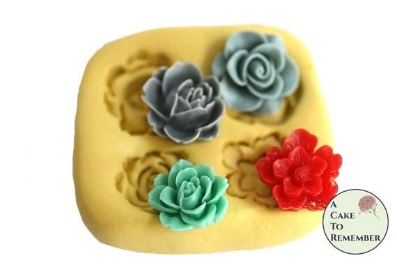 Silicone molds, nature and flower