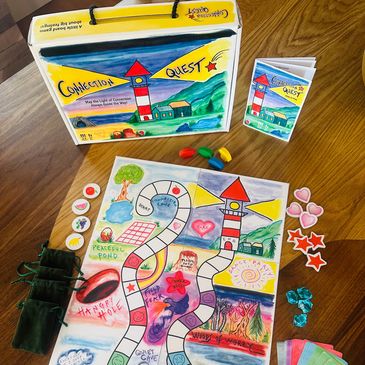 CONNECTION QUEST! A litttle board game about BIG feelings!