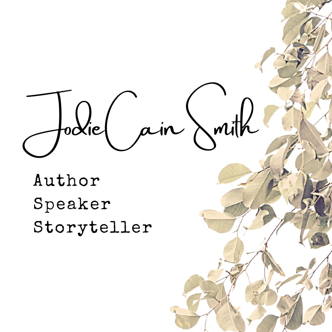 Welcome banner for books and musings of Jodie Cain Smith.