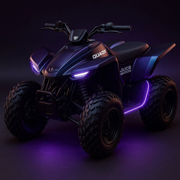 Juice Motor QuadX With 360 Pivot Camera For All Your Rides. Built in NFC 