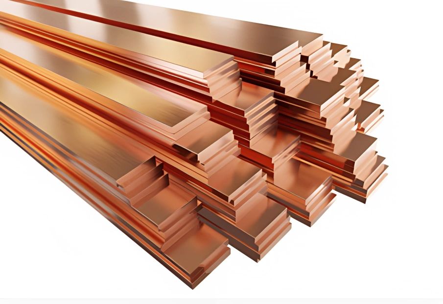 Multiple copper busbars of different sizes for sale 