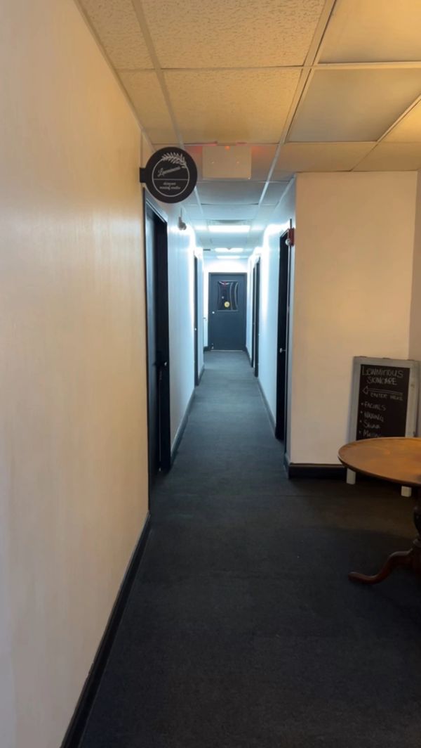 Entrance Hallway leading to our suites. 
