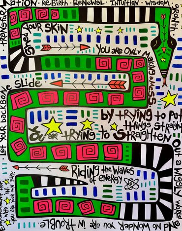 Year of the Snake
48x60
