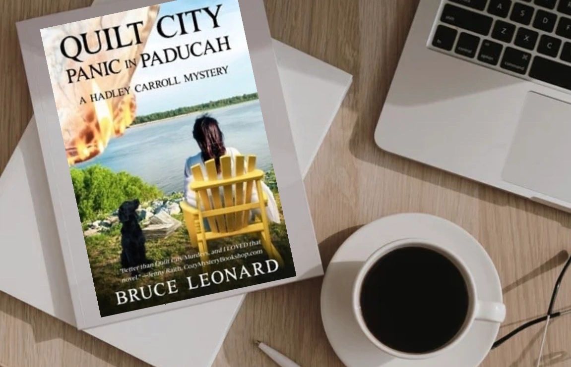 Quilt City Panic in Paducah- Paperback