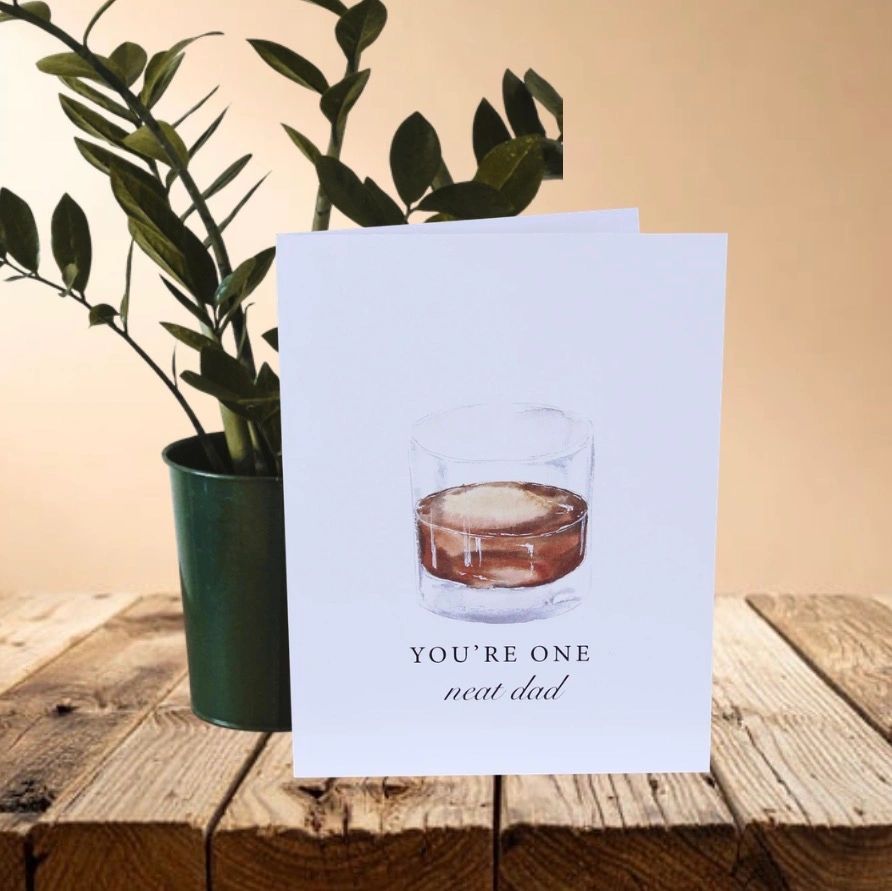One Neat Dad Greeting Card