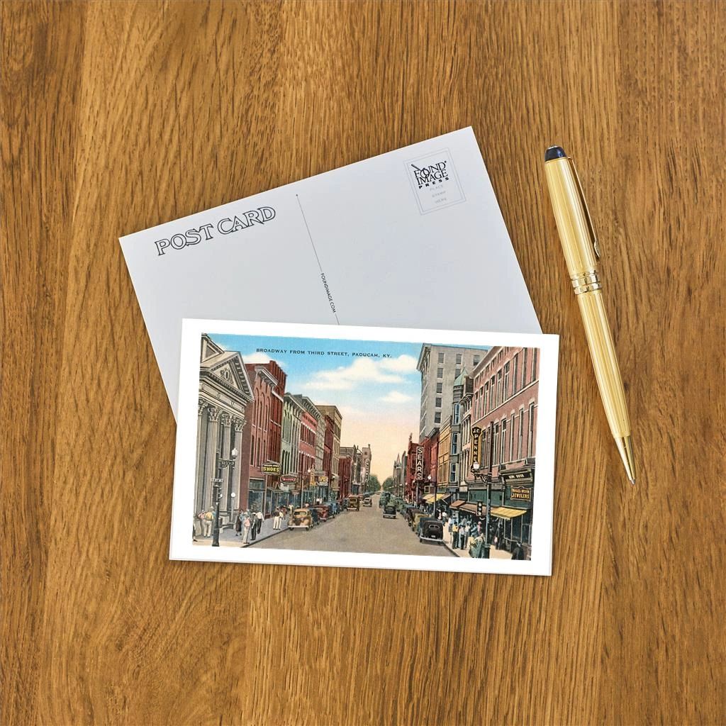Paducah, Ky (Broadway) Postcard