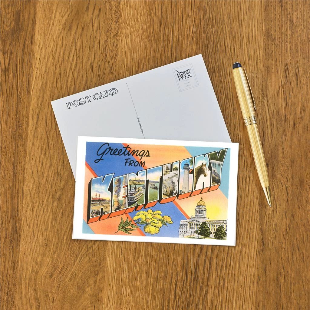 Greetings From Kentucky Postcard