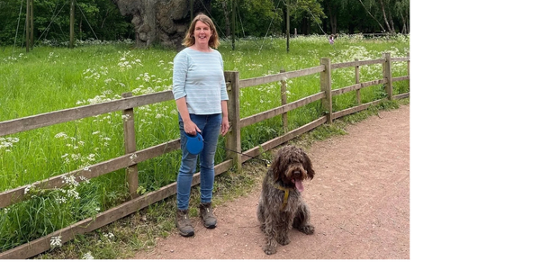 Jo and her dog