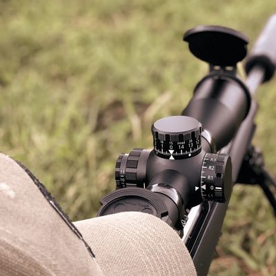 A Deer Stalker shooting deer with a rifle