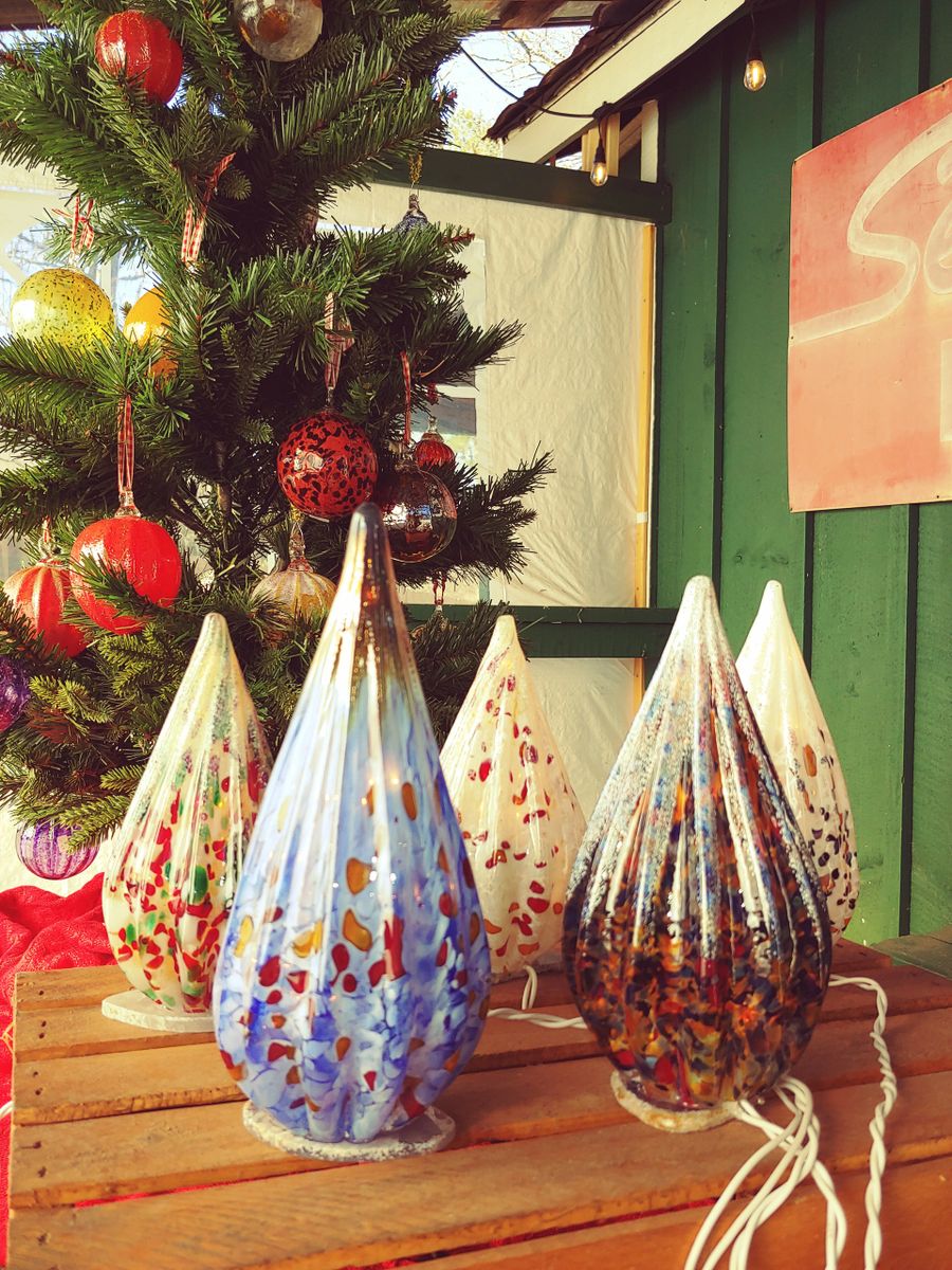Hand Blown Glass Trees