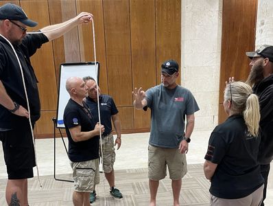 IDC candidates dry work-shopping a skill in the classroom