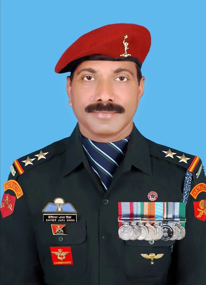 Mr Xavier Japa singh - Ex Army
(Physical Training Instructor- Retd)
