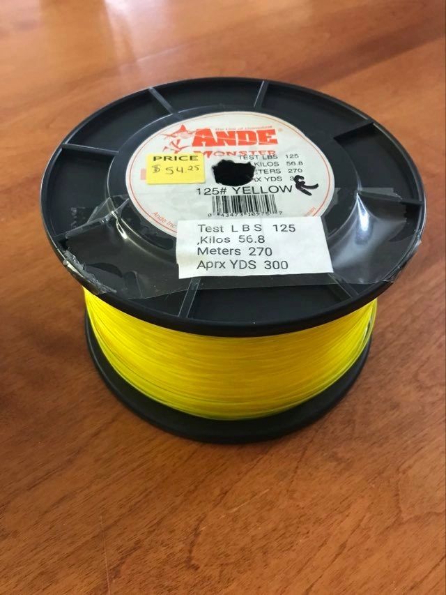 ANDE Monster, Yellow Monofilament