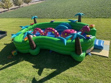 Loch Ness Monster Obstacle Course