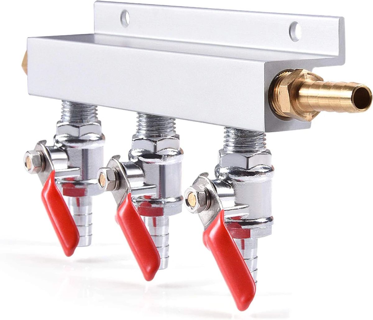 Pond & Lake Aeration Air control Valves & Manifolds. 2-way Valve, 3-way ...