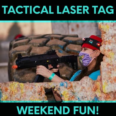 Family fun pack Tactical laser tag fun sessions, Things to do El Paso with kids, Teens, and Adults
