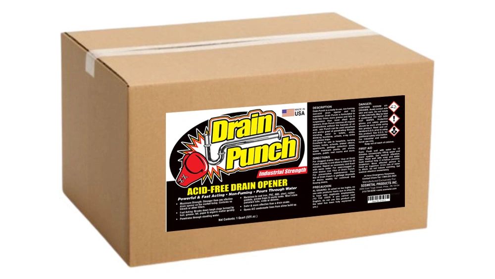 Drain Punch 1/2 Case (6 Quart Bottles)
