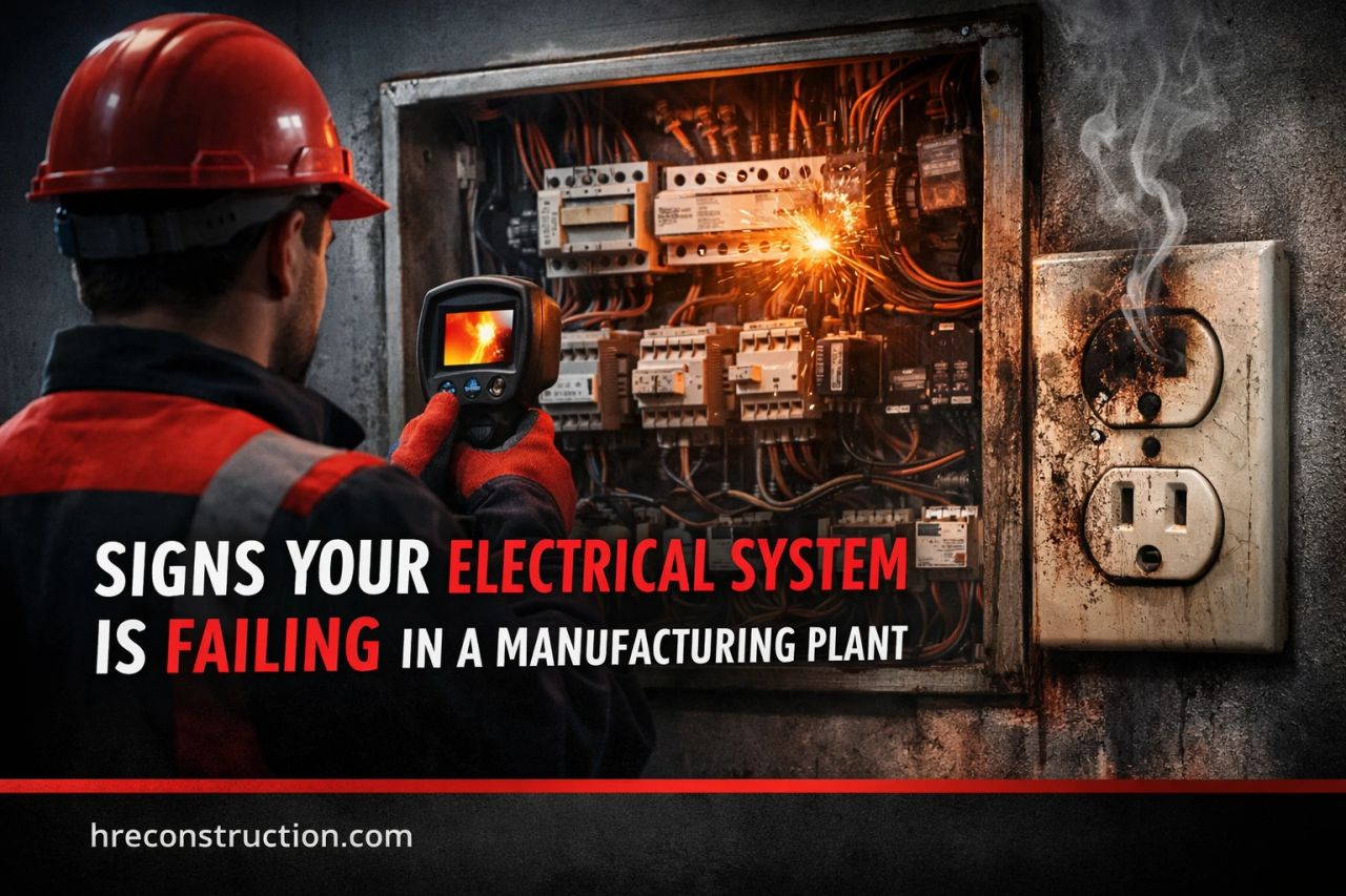 Signs Your Electrical System is Failing in a Manufacturing Plant